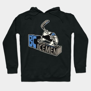 Defunct BC Icemen Hockey Team Hoodie